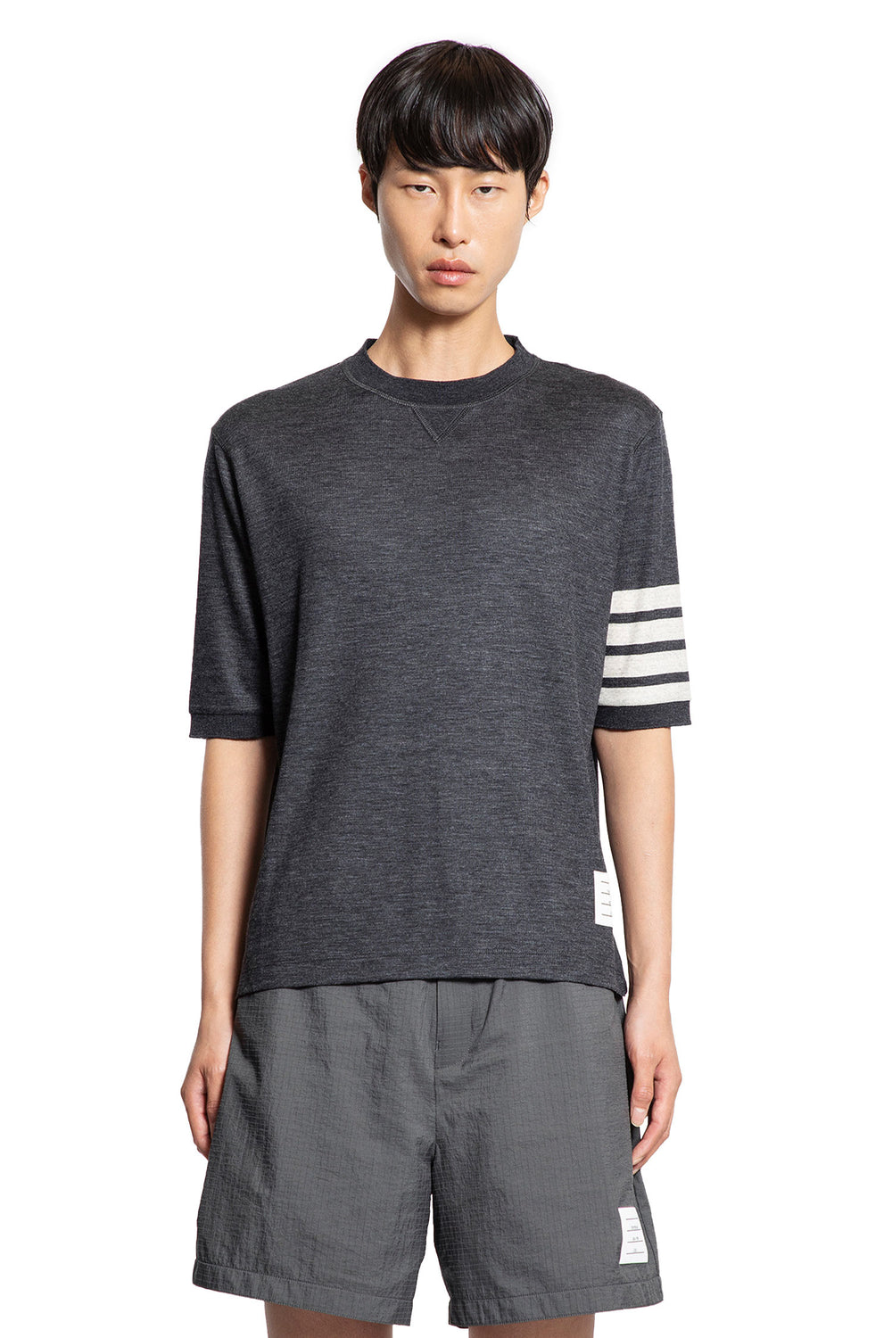 Wool Jersey 4-Bar T-Shirt
