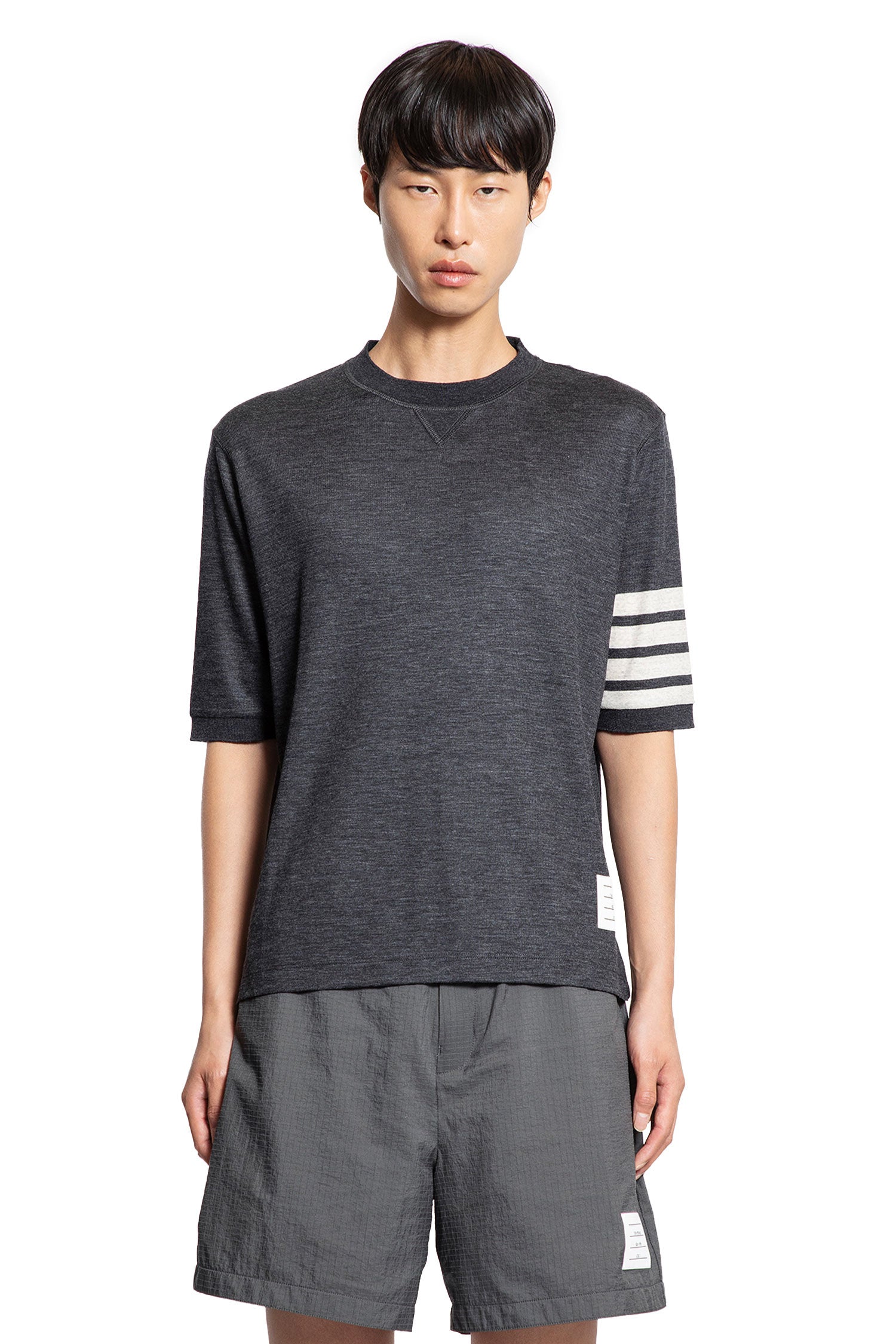 Wool Jersey 4-Bar T-Shirt