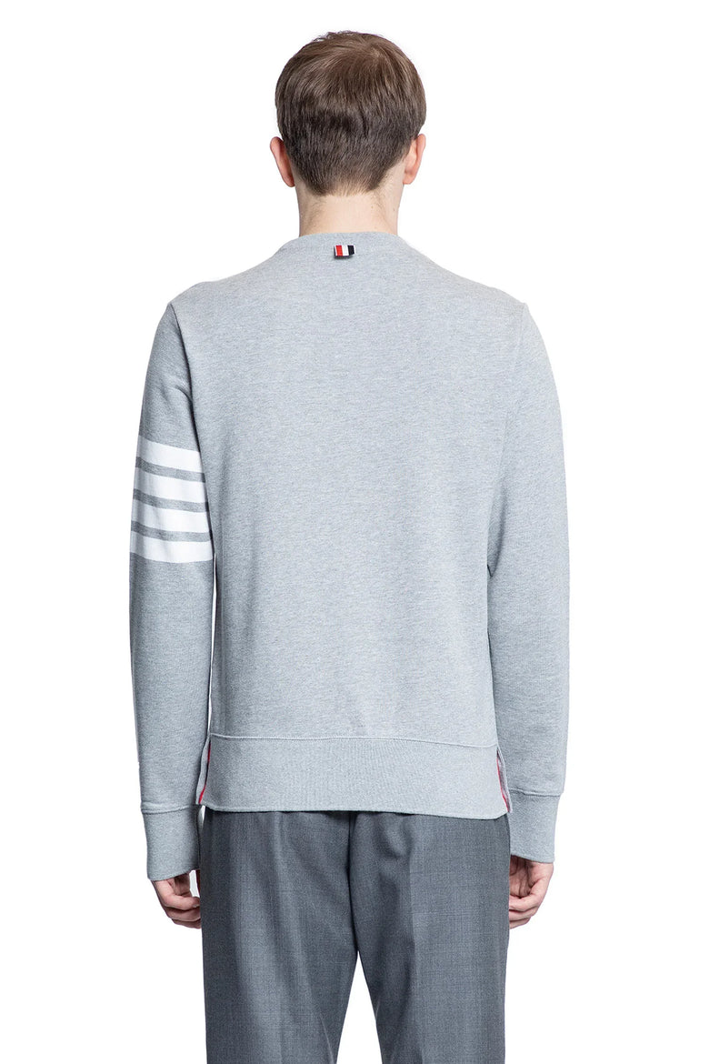 THOM BROWNE Loopback Jersey 4-Bar Sweatshirt man