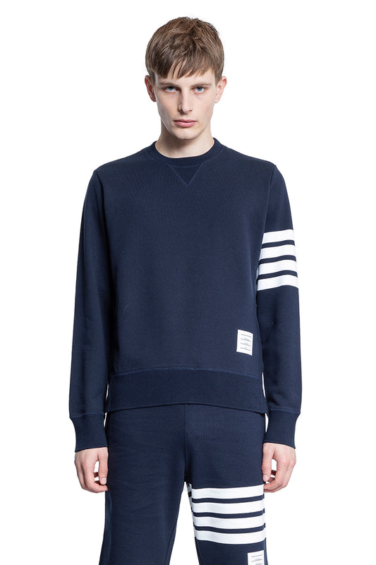 THOM BROWNE MAN BLUE SWEATSHIRTS