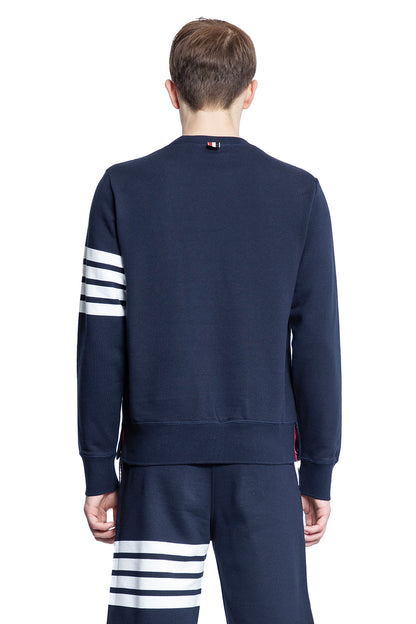 THOM BROWNE MAN BLUE SWEATSHIRTS