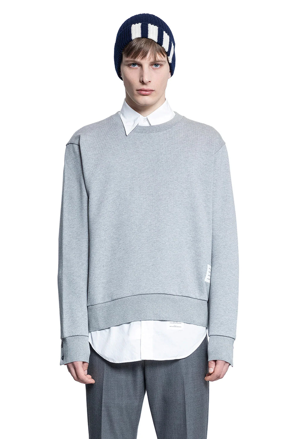 Loopback Stripe Sweatshirt - Antonioli.eu