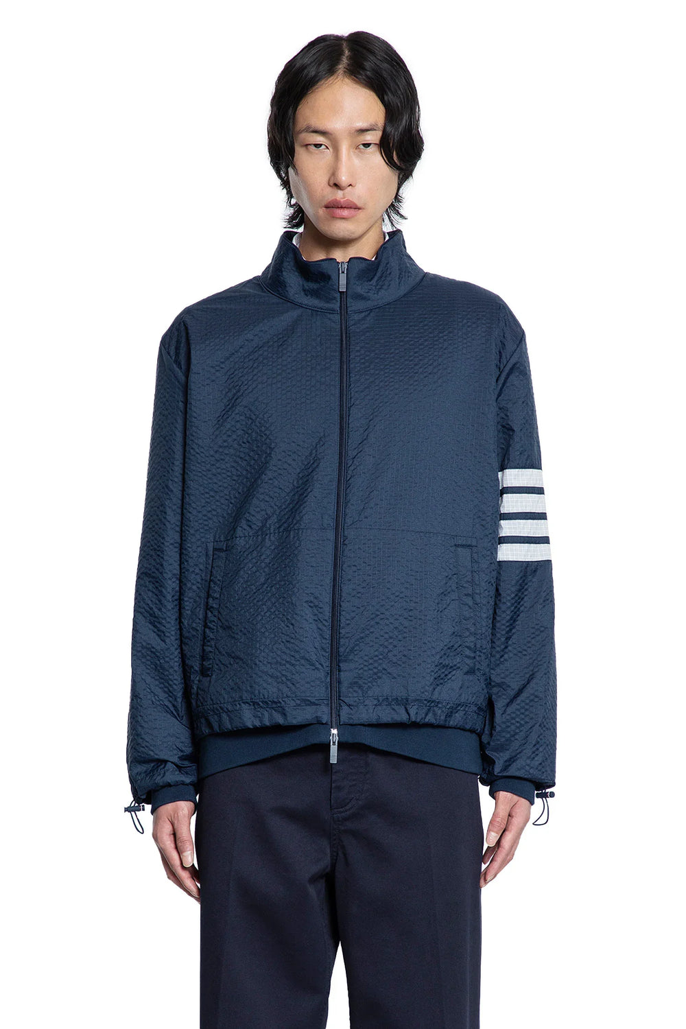 THOM BROWNE MAN BLUE JACKETS - Antonioli.eu