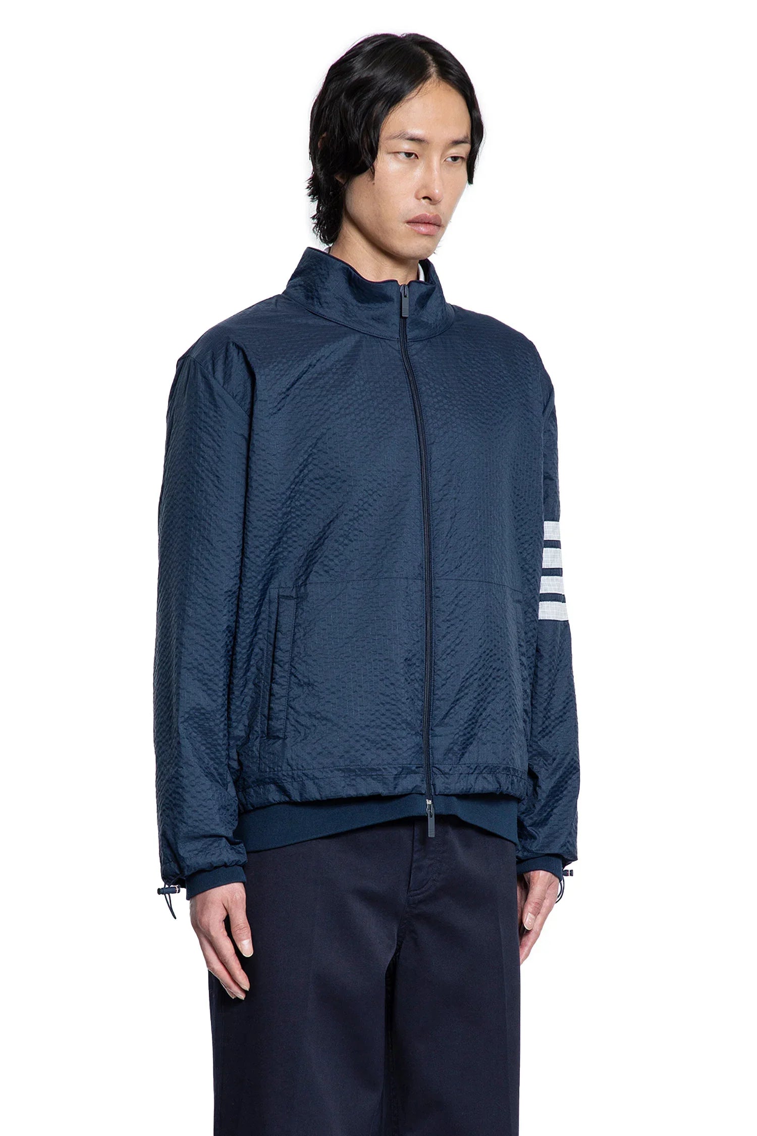 THOM BROWNE MAN BLUE JACKETS - Antonioli.eu