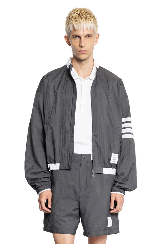 4-Bar Windbreaker in Nylon Ripstop - Antonioli.eu