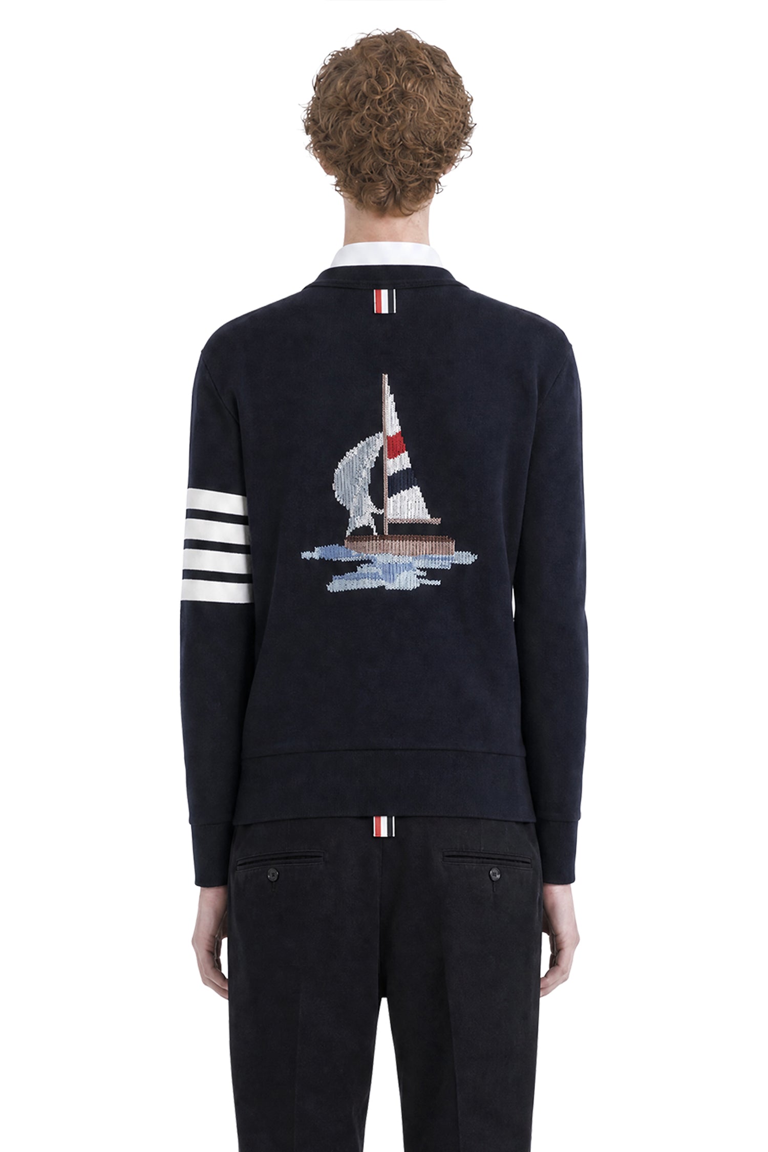 Loopback 4-Bar Boat Cardigan
