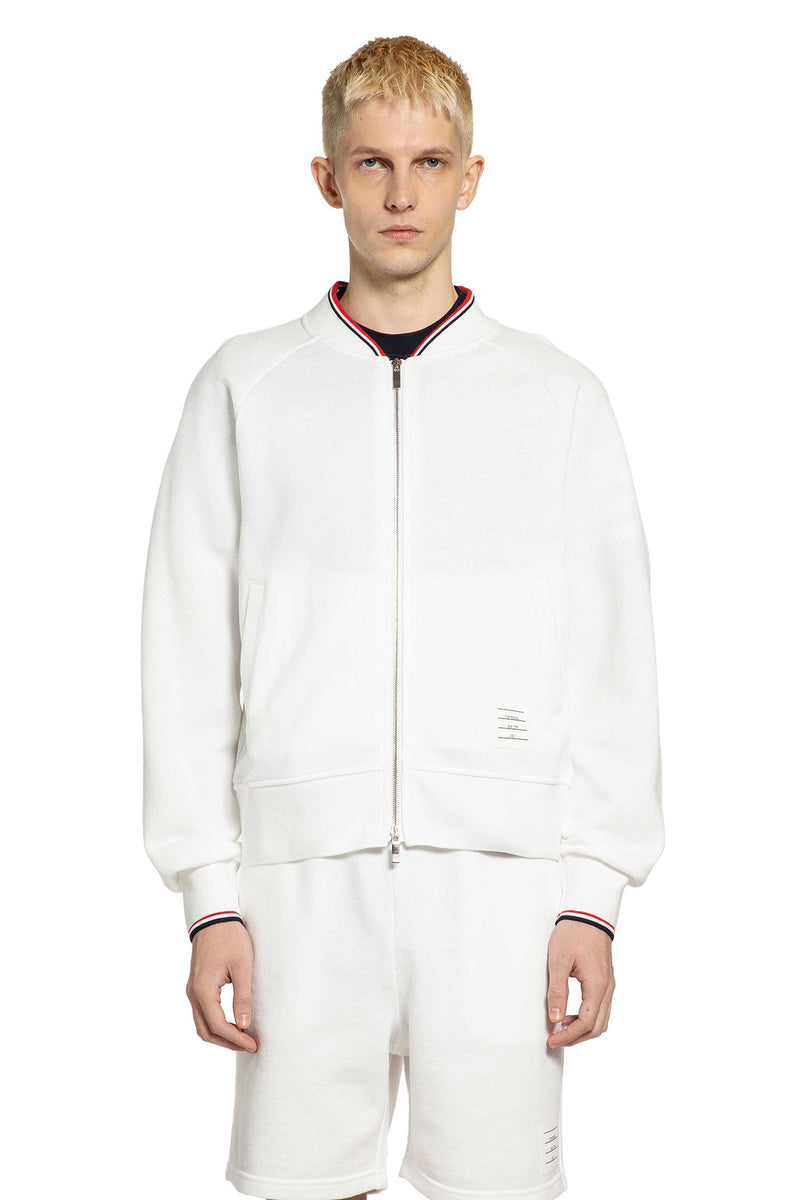 Bomber in Piqué Loopback