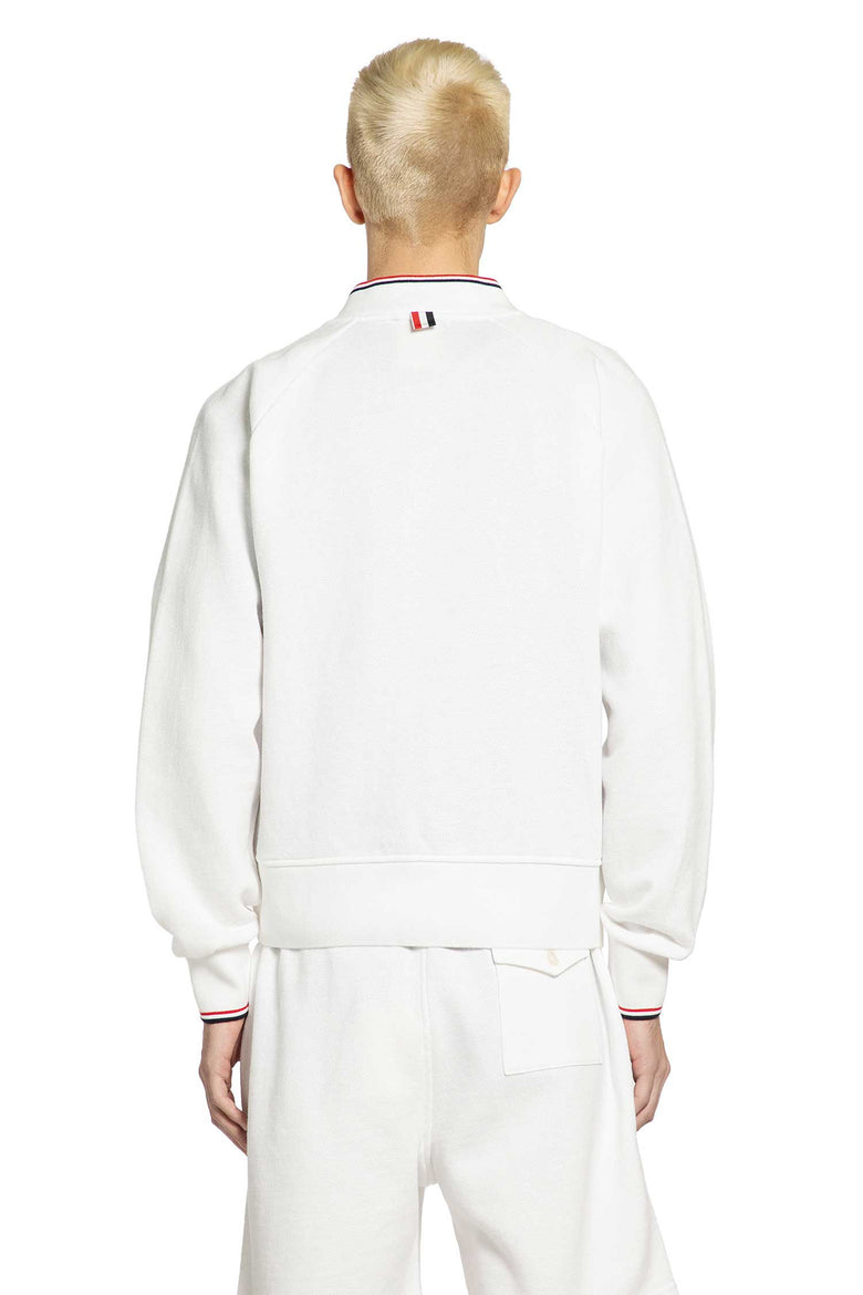 THOM BROWNE Bomber in Piqué Loopback man