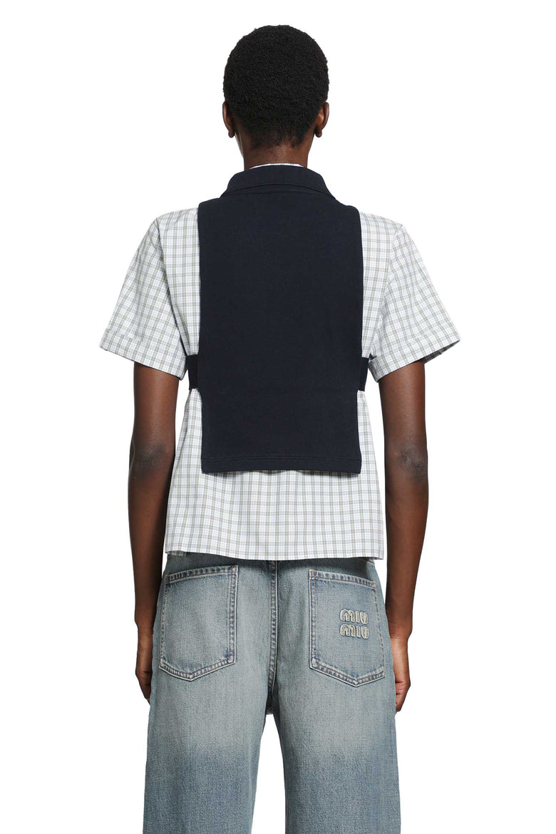 
              MIU MIU Piqué Polo Vest woman
            