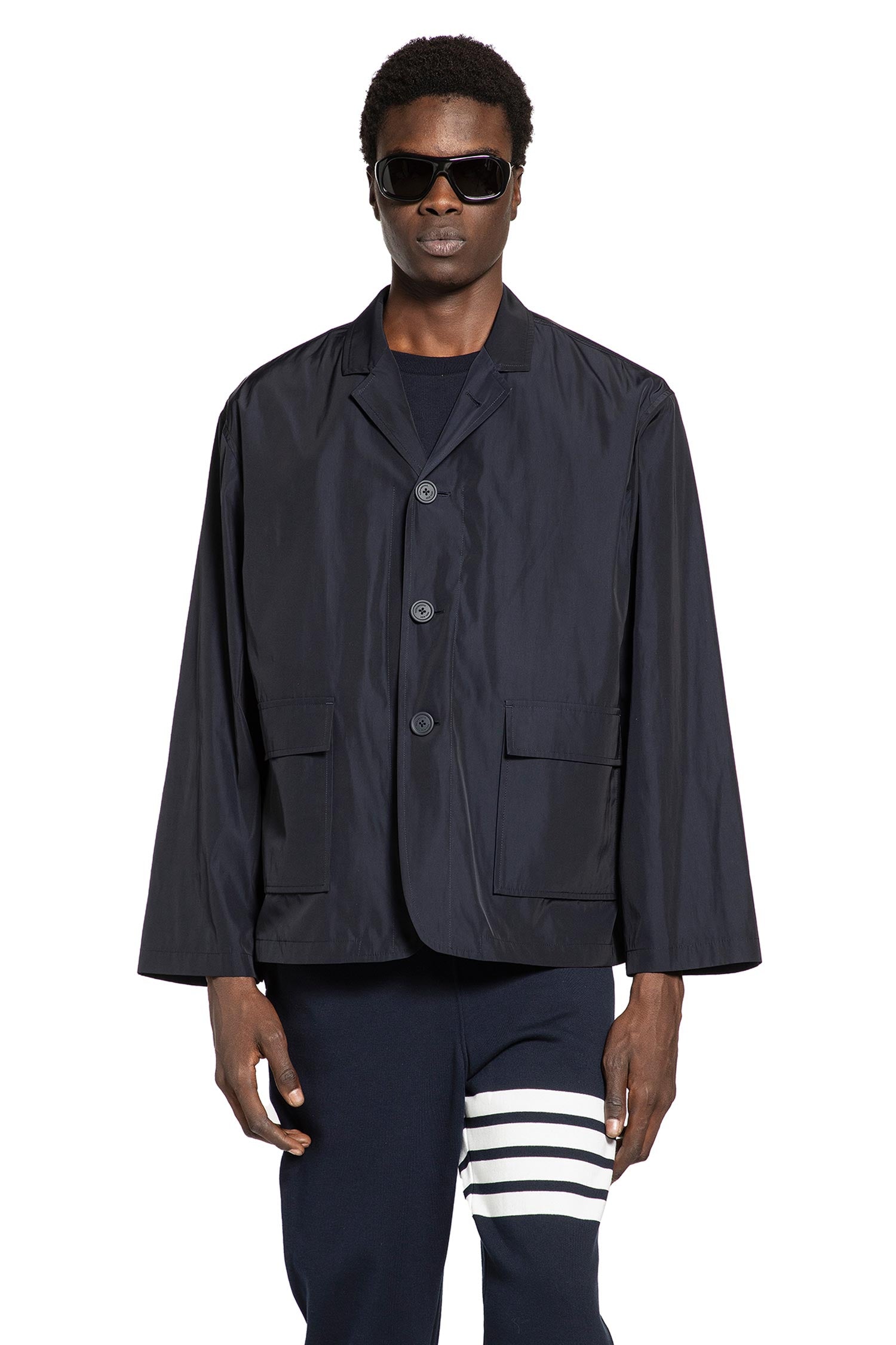 Wool Silk Collared Zip Jacket – Antonioli.eu