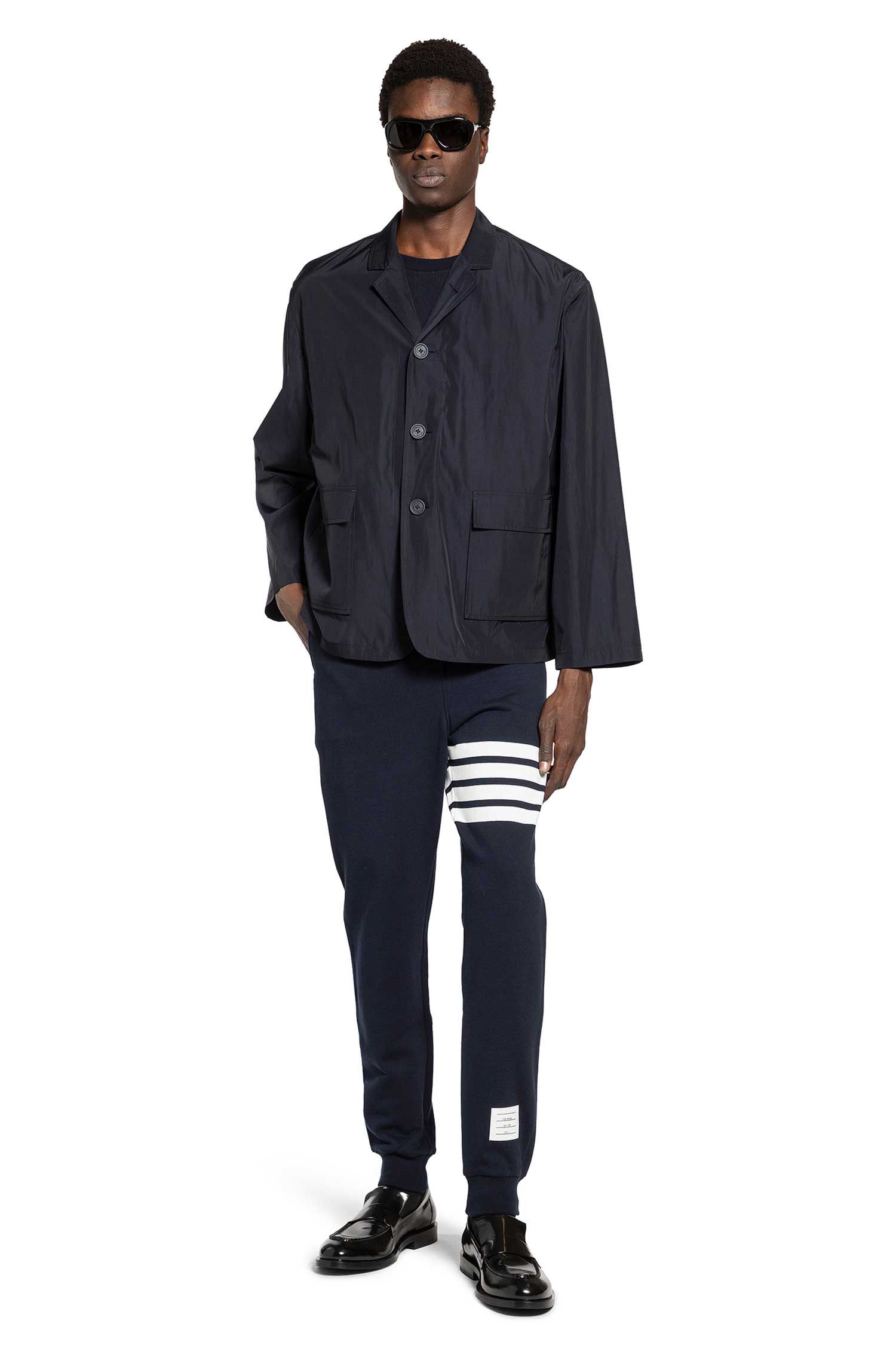 Packable Logo print jacket in