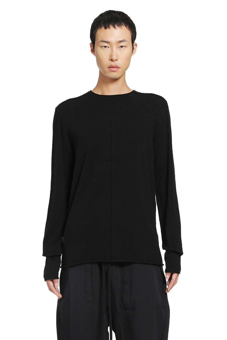 THOM KROM Knit Cashmere-blend Crewneck Sweater man