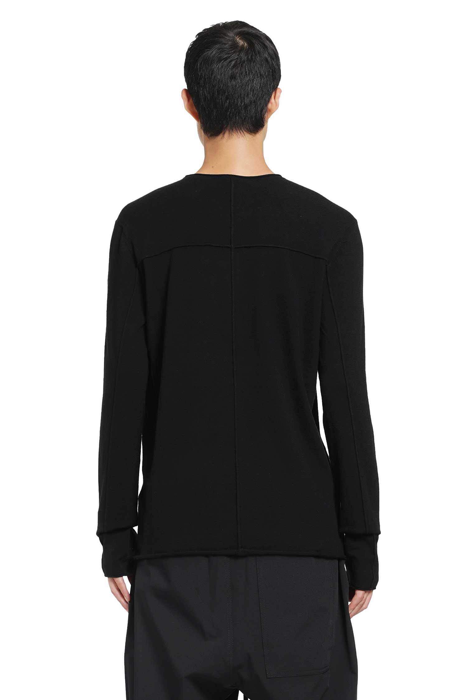 THOM KROM Knit Cashmere-blend Crewneck Sweater man