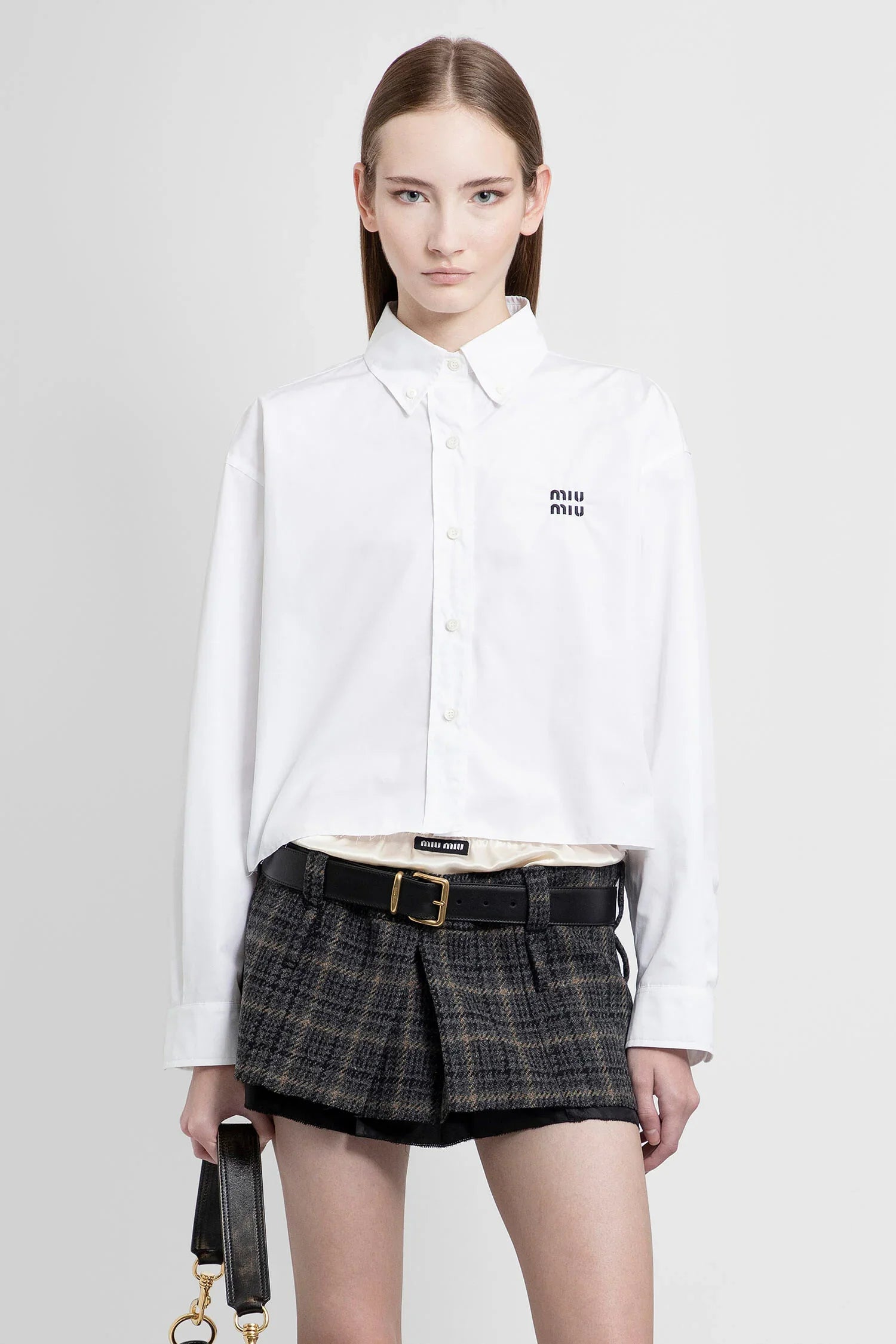 MIU MIU WOMAN WHITE SHIRTS - Antonioli.eu