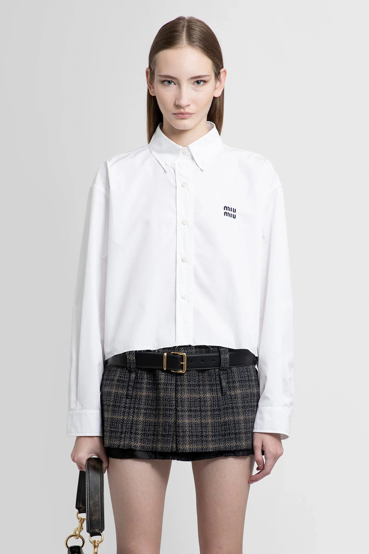 MIU MIU WOMAN WHITE SHIRTS - Antonioli.eu
