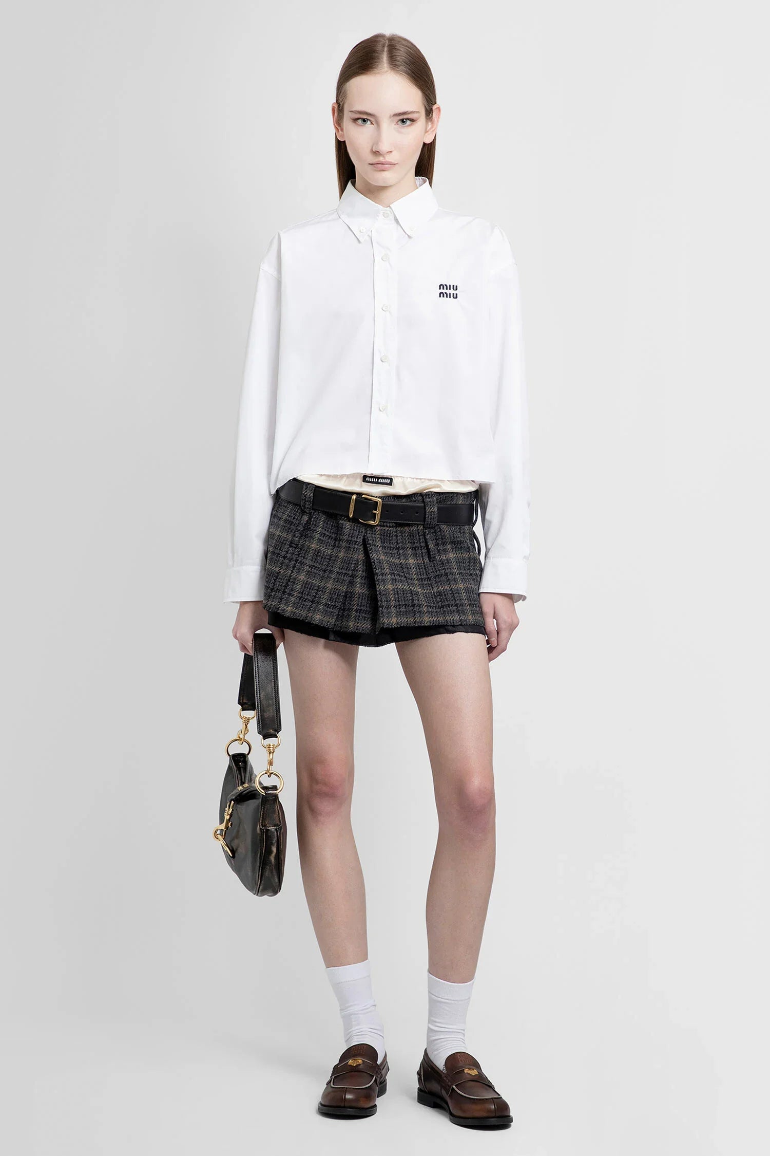 MIU MIU WOMAN WHITE SHIRTS - Antonioli.eu