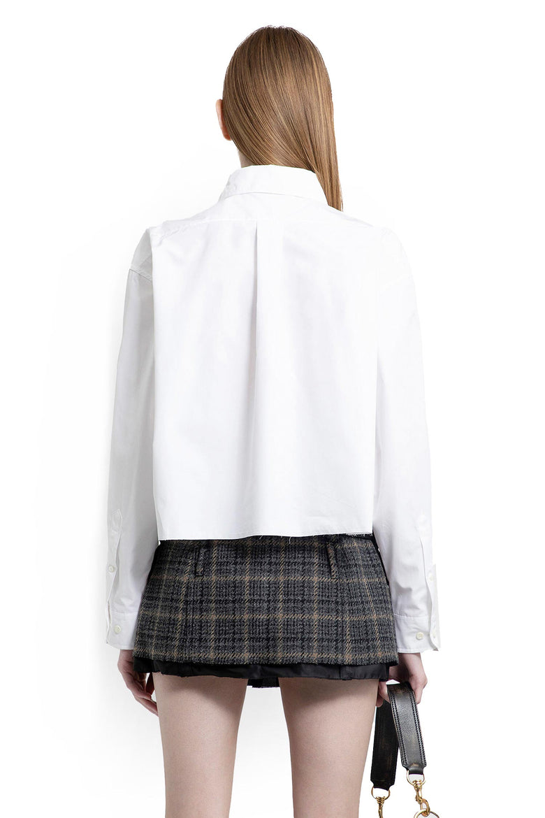 MIU MIU Cotton Poplin Shirt woman
