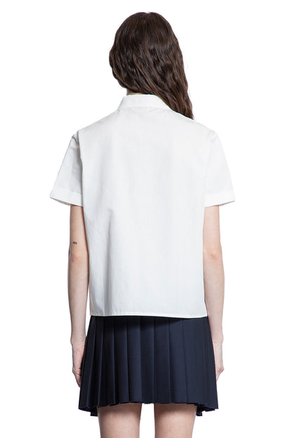 MIU MIU WOMAN WHITE SHIRTS