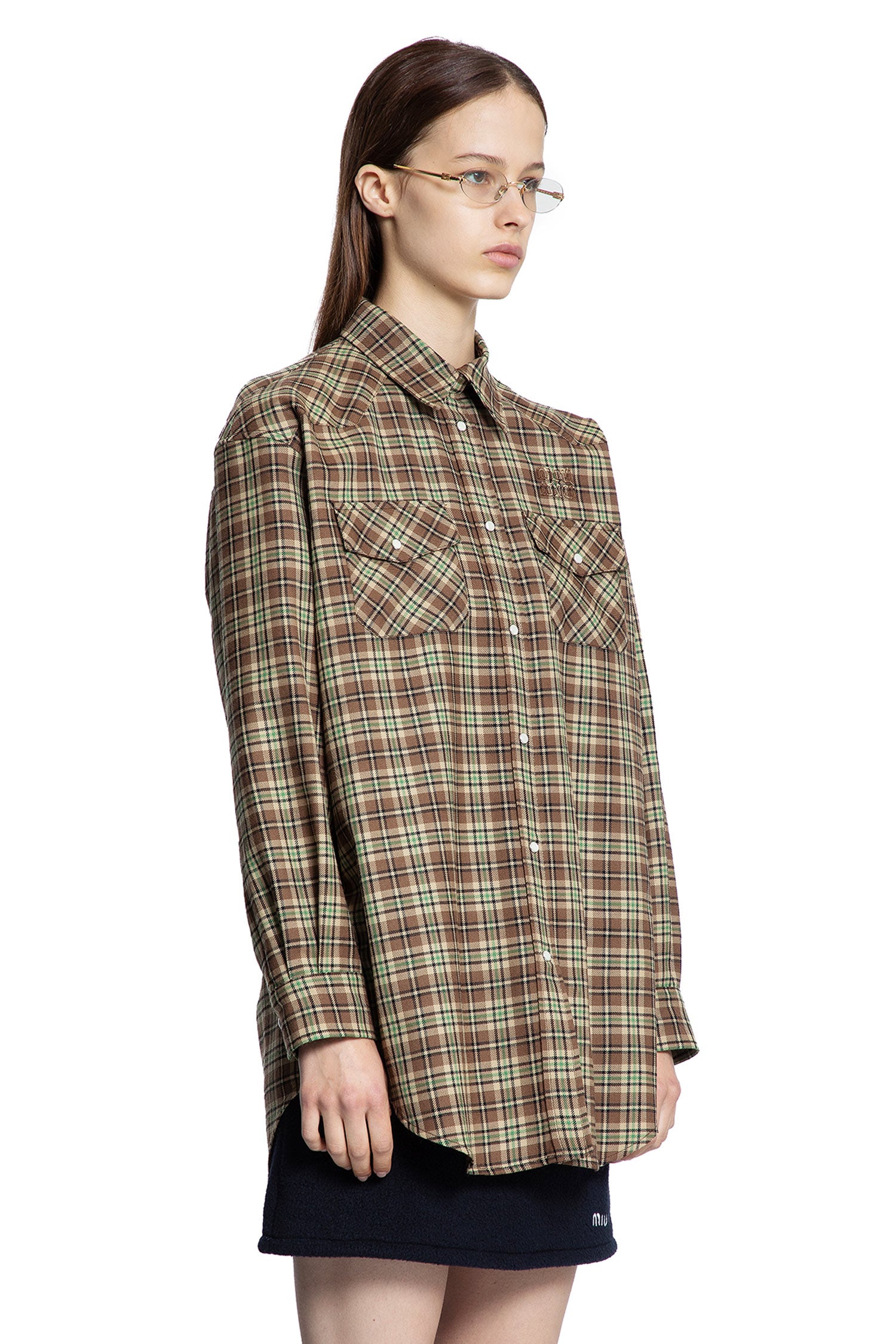 Check Wool Shirt