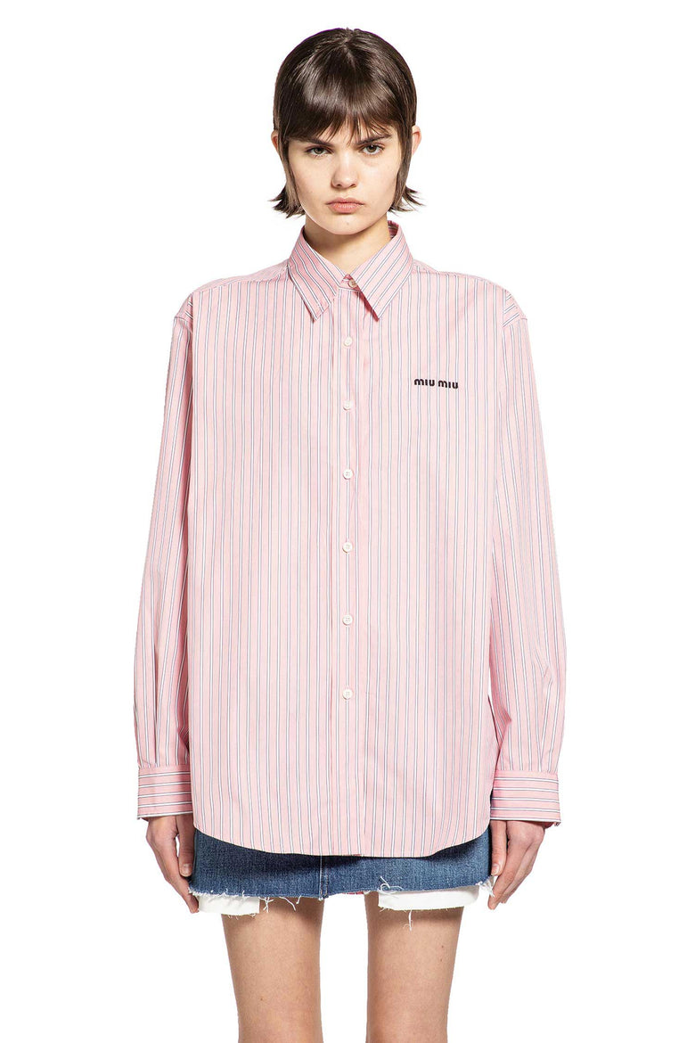 Striped Poplin Shirt