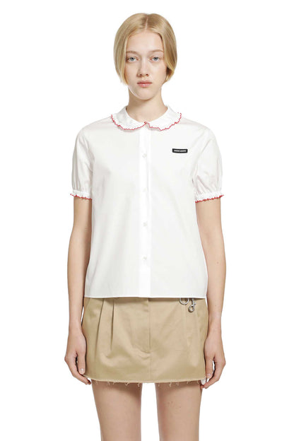 Embroidered Poplin Shirt