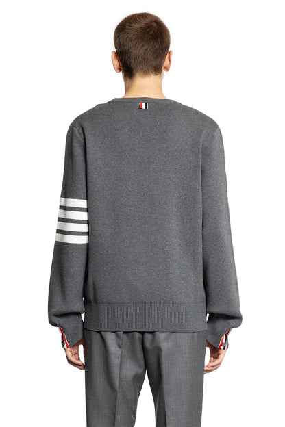 THOM BROWNE MAN GREY KNITWEAR