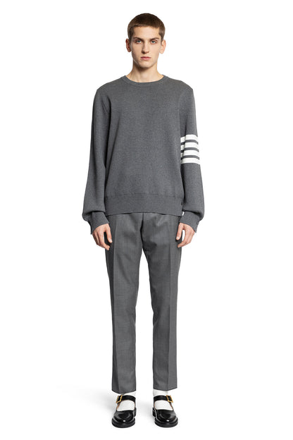 THOM BROWNE MAN GREY KNITWEAR