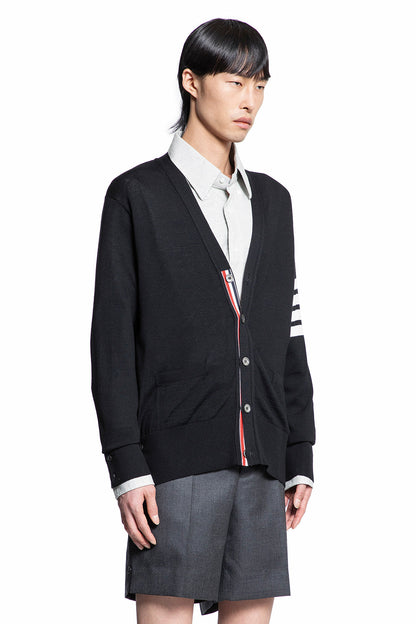 THOM BROWNE MAN BLACK KNITWEAR