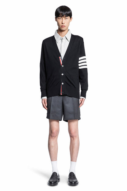 THOM BROWNE MAN BLACK KNITWEAR