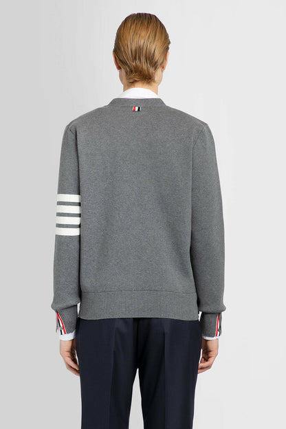 THOM BROWNE MAN GREY KNITWEAR