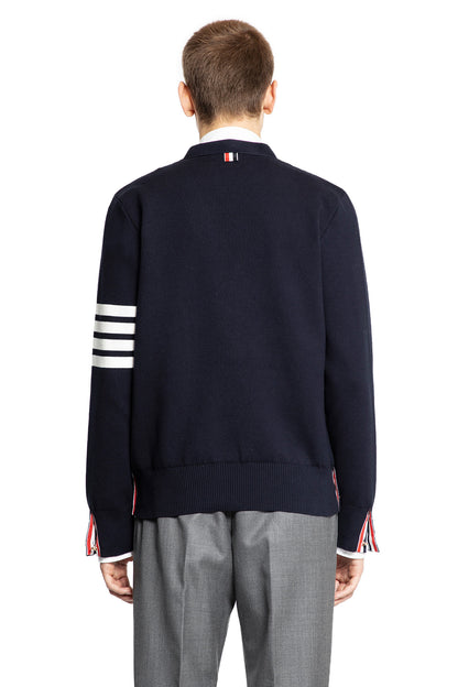 THOM BROWNE MAN BLUE KNITWEAR