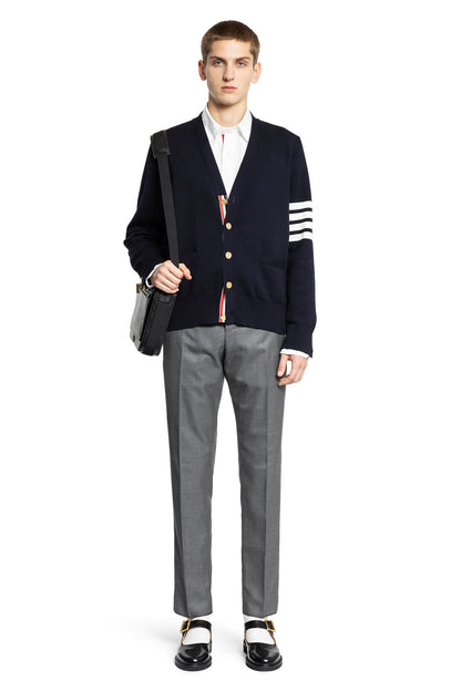 THOM BROWNE MAN BLUE KNITWEAR