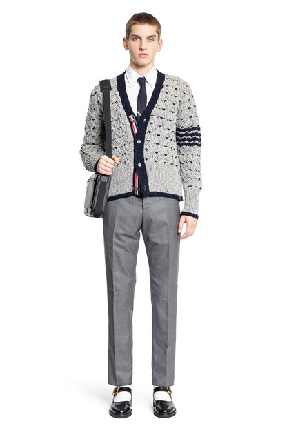 THOM BROWNE MAN GREY KNITWEAR