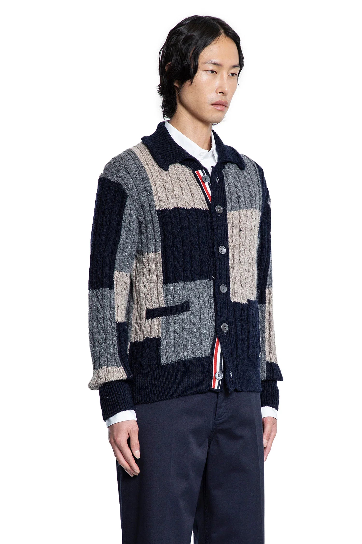 THOM BROWNE MAN MULTICOLOR KNITWEAR - Antonioli.eu