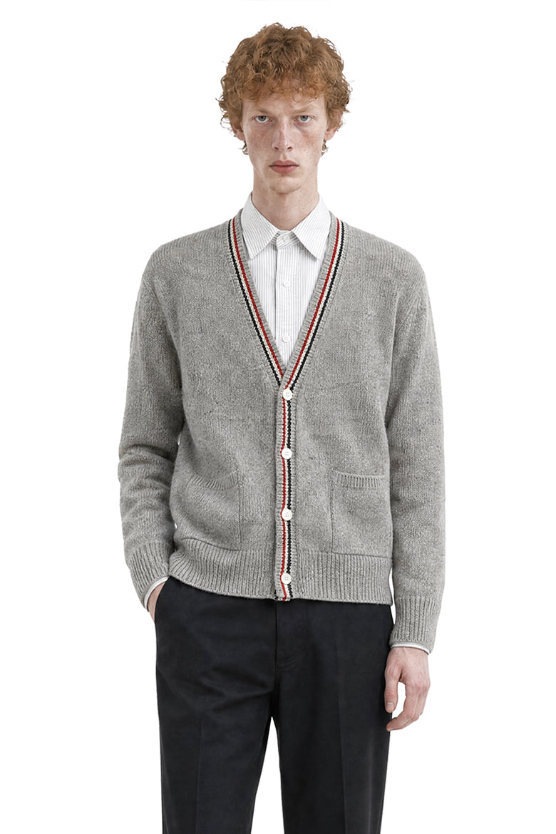 THOM BROWNE Donegal Hector Cardigan man