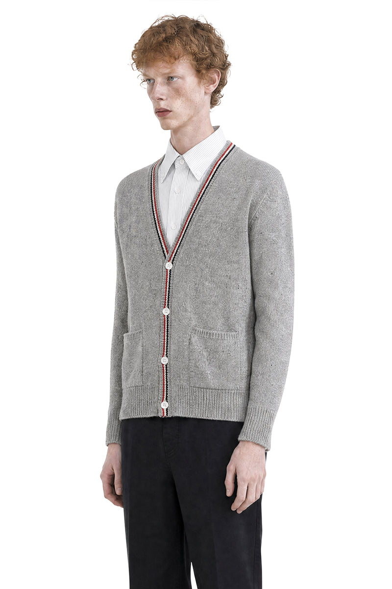 THOM BROWNE Donegal Hector Cardigan man