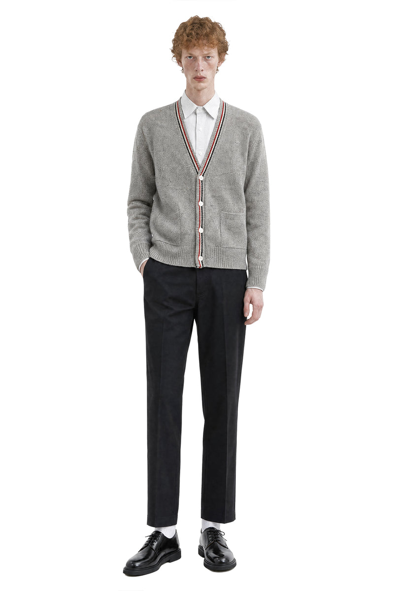 THOM BROWNE Donegal Hector Cardigan man