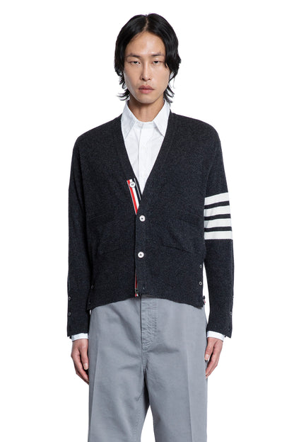 THOM BROWNE MAN GREY KNITWEAR - Antonioli.eu