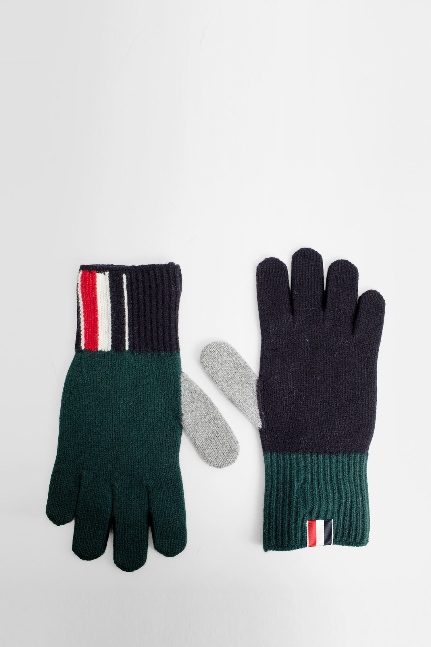 THOM BROWNE MAN MULTICOLOR GLOVES