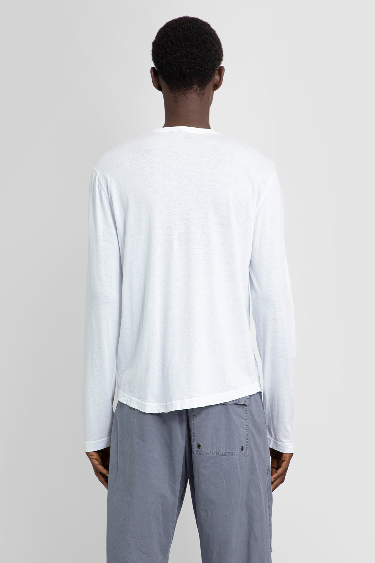 JAMES PERSE Clear Jersey Ls t-shirt man