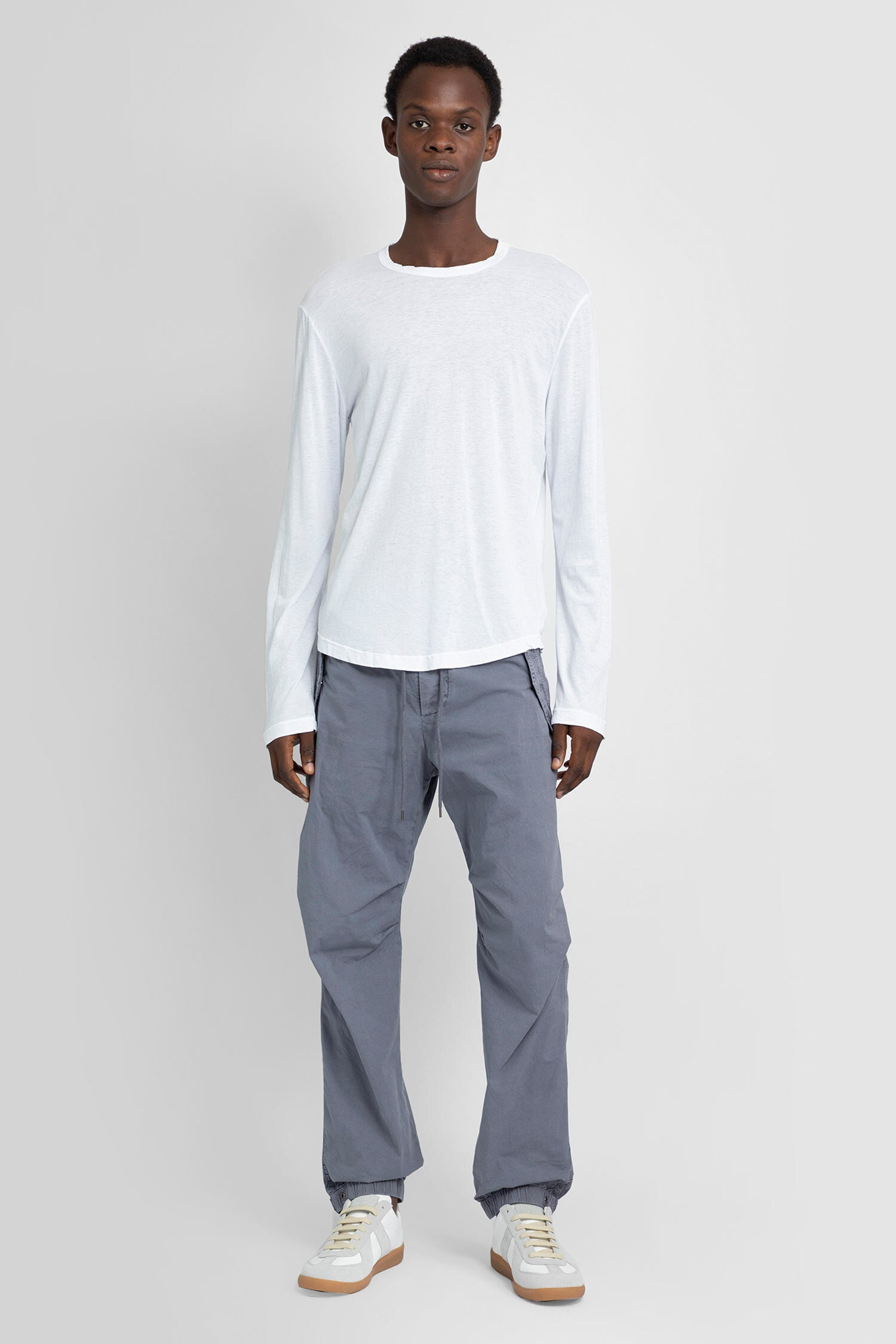 JAMES PERSE Clear Jersey Ls t-shirt man