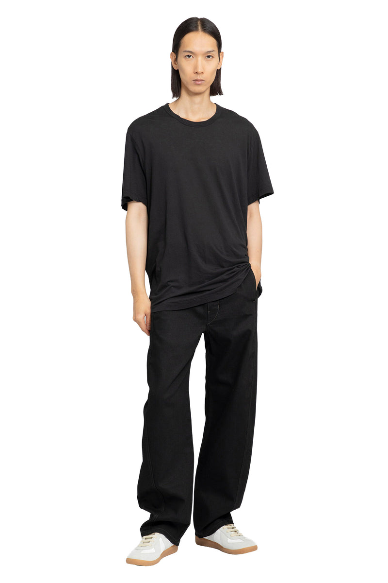 JAMES PERSE Clear Jersey Crew T-Shirt man