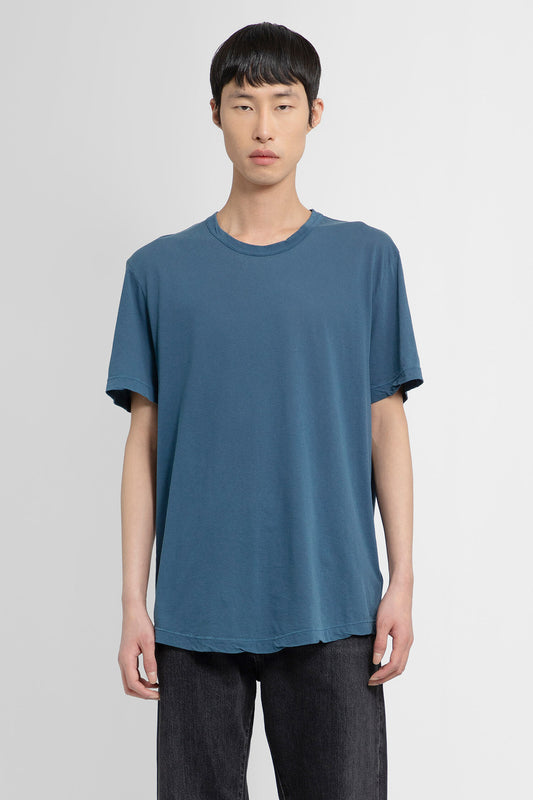 JAMES PERSE MAN BLUE T-SHIRTS & TANK TOPS