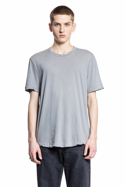 JAMES PERSE MAN GREY T-SHIRTS & TANK TOPS