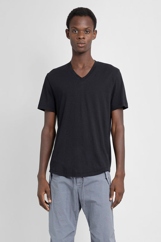 JAMES PERSE MAN BLACK T-SHIRTS & TANK TOPS