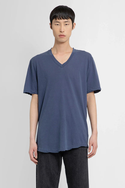 Antonioli JAMES PERSE MAN BLUE T-SHIRTS & TANK TOPS