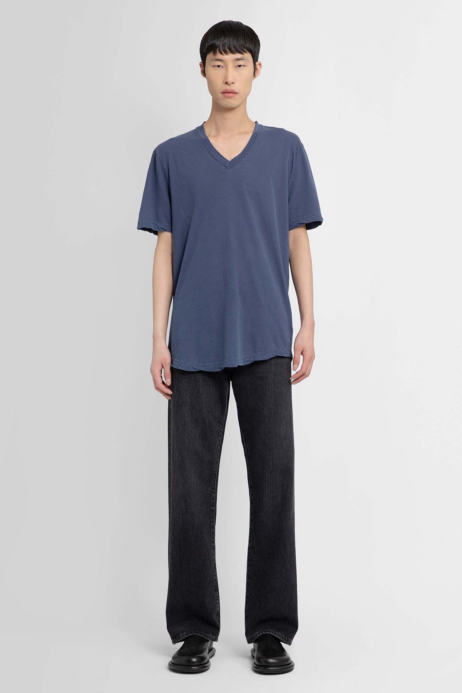 JAMES PERSE MAN BLUE T-SHIRTS