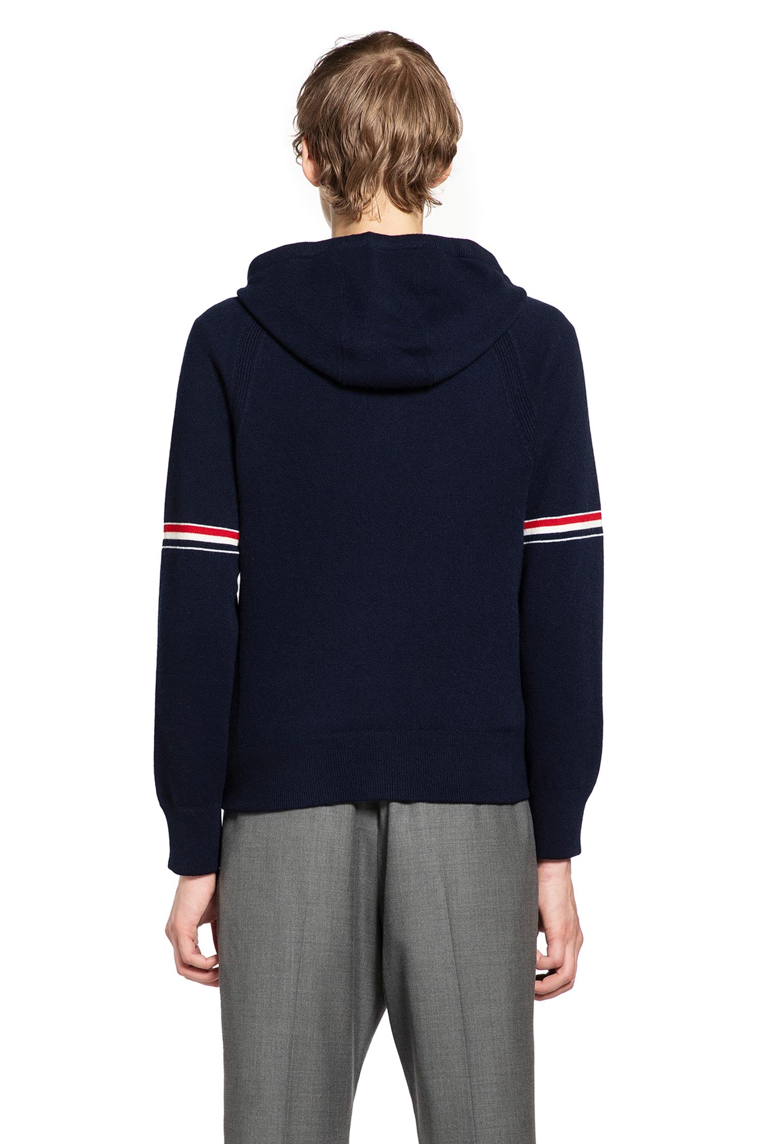 Armband Zip-Up Hoodie in Cashmere