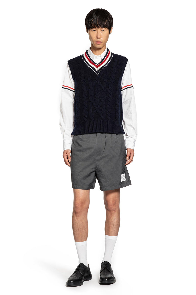 Aran Cable Stitch V-Neck vest - Antonioli.eu
