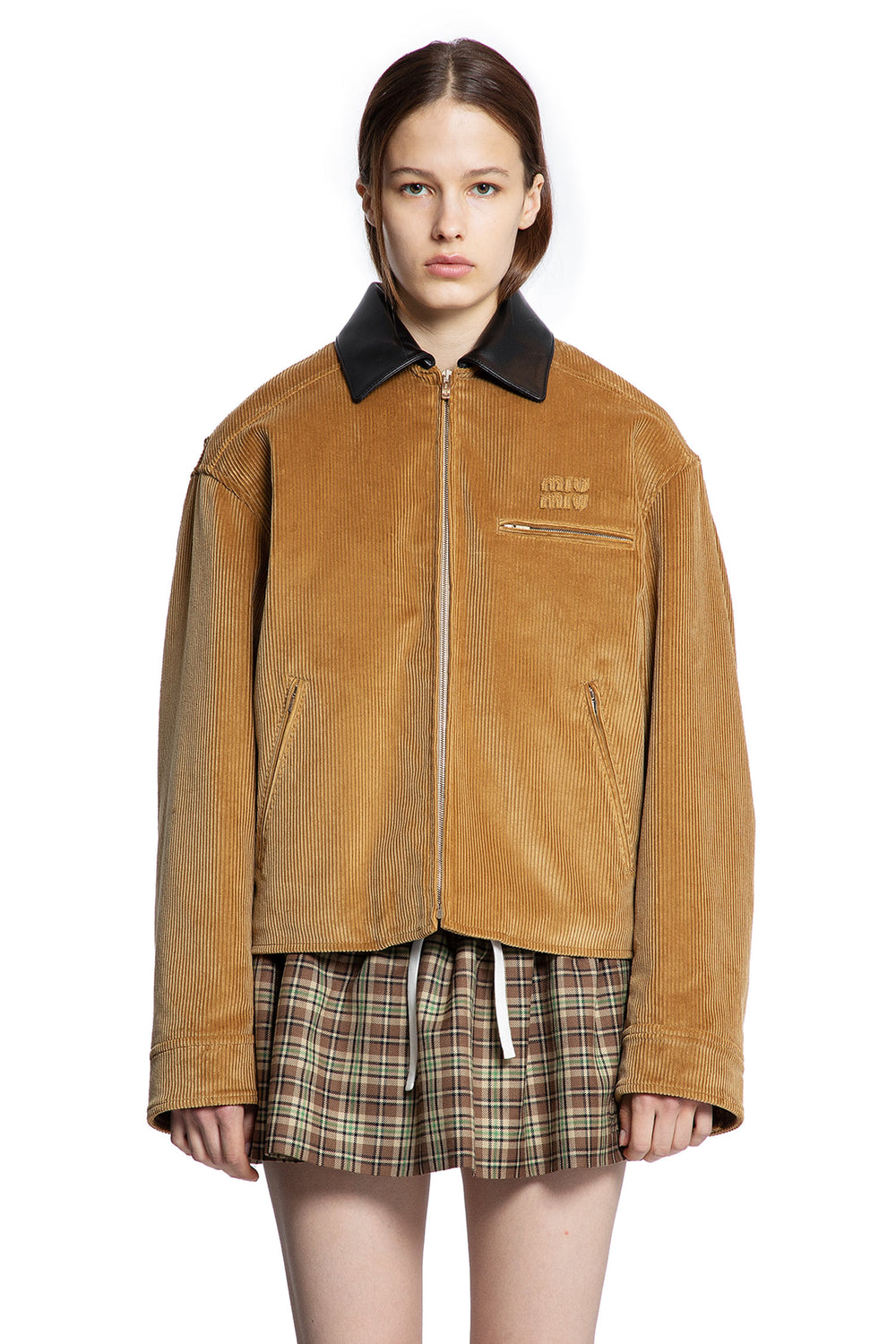 Padded Corduroy Blouson